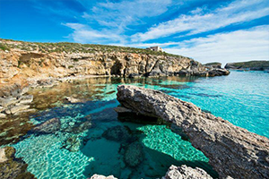 Blue Lagoon på Malta